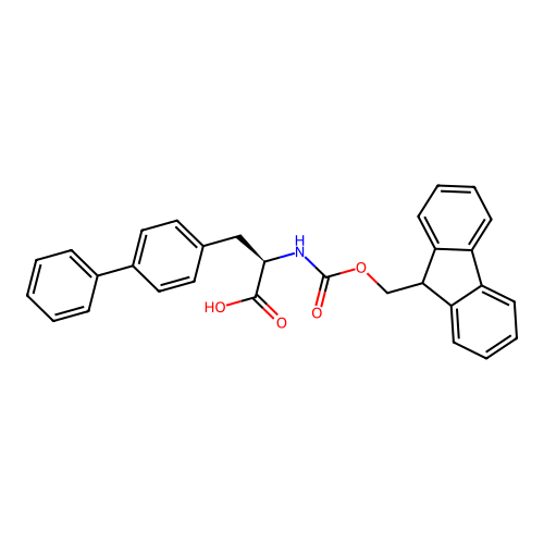 Fmoc-D-Bip-OH structure