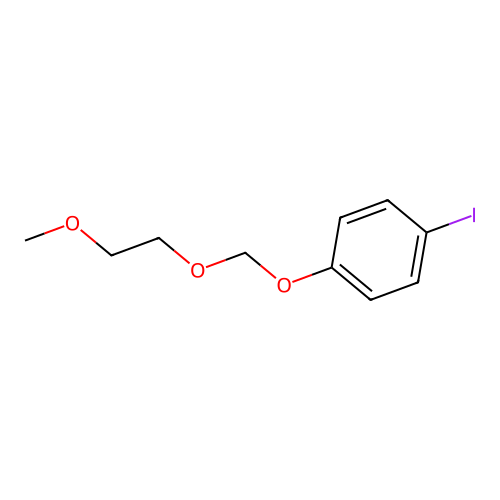 4-Methoxyethoxymethoxy-iodobenzene structure