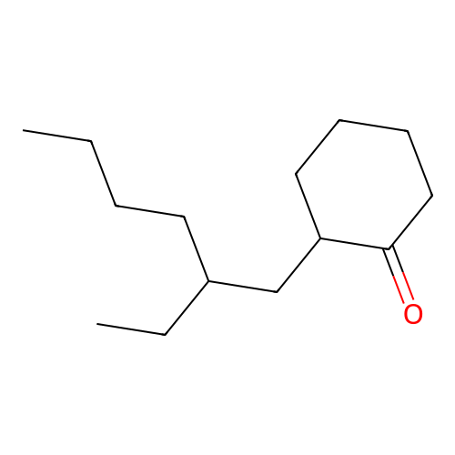 2-(2-Ethylhexyl)-cyclohexanone structure