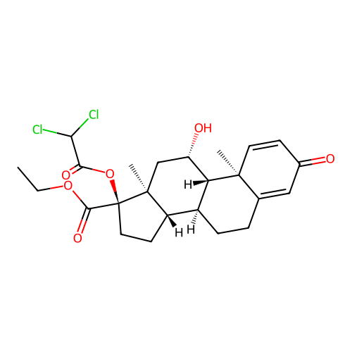 Etiprednol Dicloacetate structure