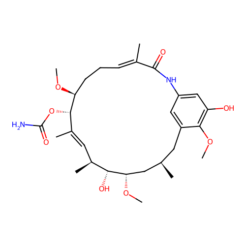 Reblastatin structure