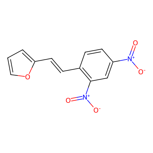 2-[2-(2,4-Dinitrophenyl)ethenyl]furan structure