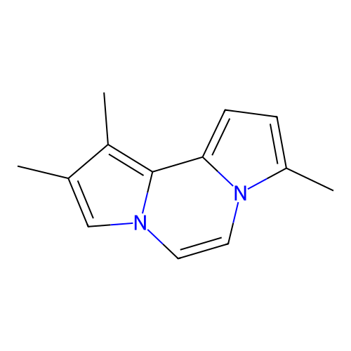 1,2,8-Trimethyldipyrrolo[1,2-a:2',1'-c]pyrazine structure
