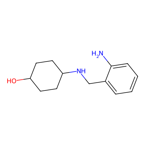 4-((2-Aminobenzyl)amino)cyclohexan-1-ol structure
