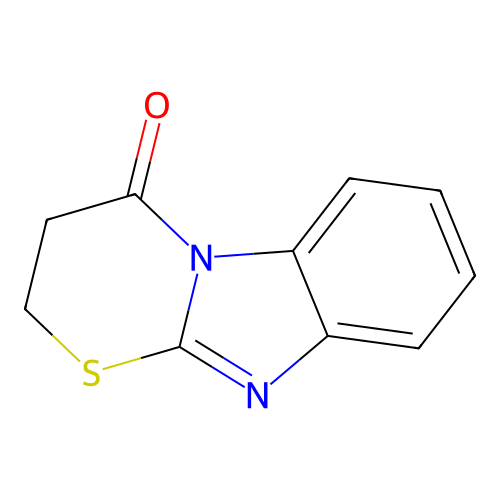 2,3-dihydro-4H-[1,3]thiazino[3,2-a]benzimidazol-4-one structure