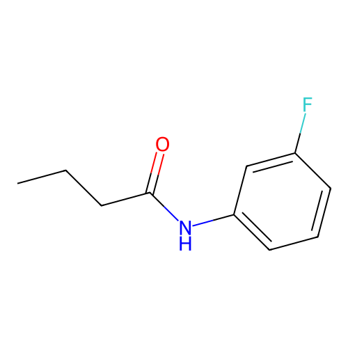 N-(3-fluorophenyl)butanamide structure