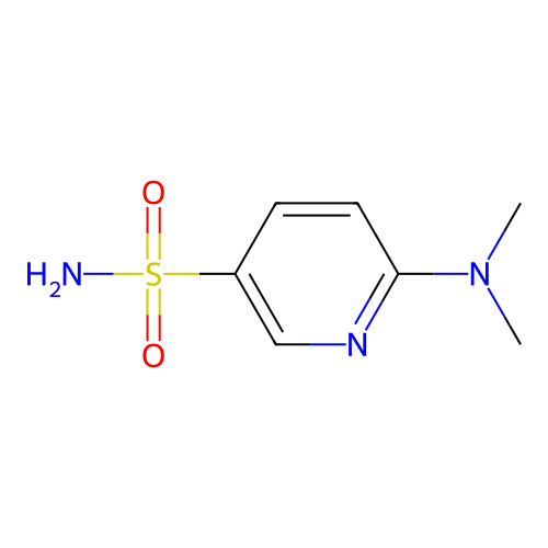 6-(Dimethylamino)pyridine-3-sulfonamide structure