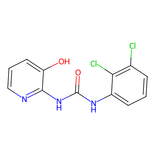 1-(2,3-Dichlorophenyl)-3-(3-hydroxy-2-pyridyl)urea structure