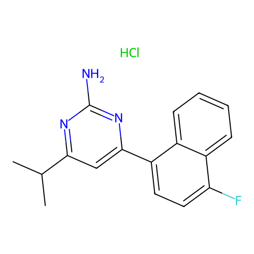 RS-127445 Hydrochloride structure