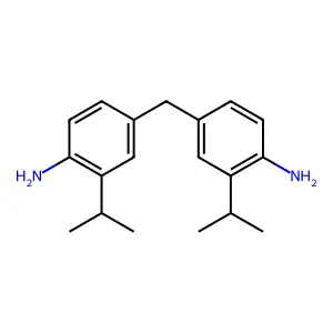 Aniline, 4,4'-methylenebis(o-isopropyl- structure
