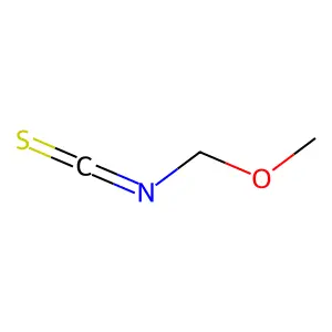 Methoxymethyl isothiocyanate structure