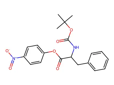 4-Nitrophenyl 2-(tert-butoxycarbonylamino)-3-phenylpropanoate structure