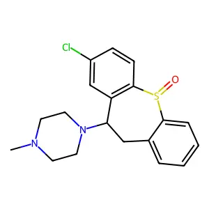 1-(8-Chloro-5-oxido-10,11-dihydrodibenzo[b,f]thiepin-10-yl)-4-methylpiperazine structure