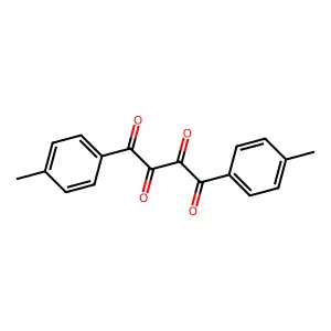 Butane-1,2,3,4-tetraone,1,4-di(4-methylphenyl) structure