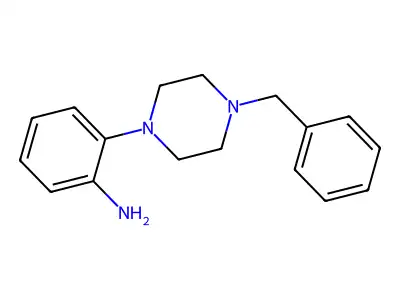 2-(4-Benzylpiperazin-1-yl)aniline structure