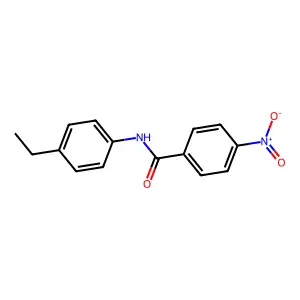 N-(4-ethylphenyl)-4-nitrobenzamide structure