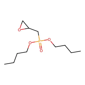 Dibutyl [(oxiran-2-yl)methyl]phosphonate structure