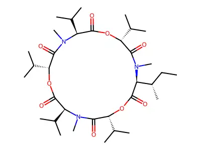 Enniatin-B1 structure