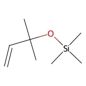 Silane, [(1,1-dimethyl-2-propenyl)oxy]trimethyl- structure