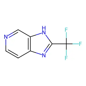 2-(Trifluoromethyl)-3H-imidazo[4,5-c]pyridine structure