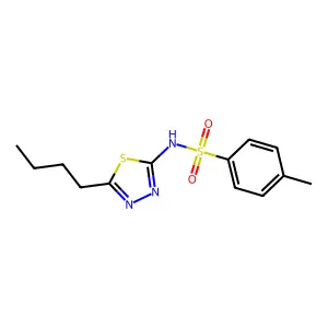 2-Methyl-1-((2-methyl-1-aziridinyl)dithio)aziridine structure