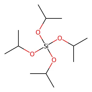 Tetraisopropoxysilane structure