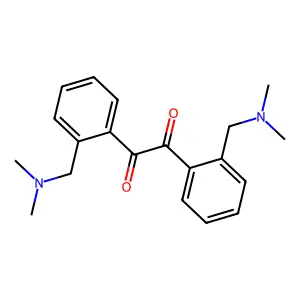 1,2-Bis{2-[(dimethylamino)methyl]phenyl}ethane-1,2-dione structure