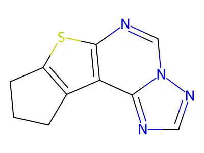 7,8-Propano-6-thia-1,3,3a,5-tetraaza-as-indacene structure