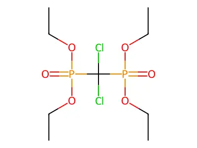 Clodronic acid,tetraethyl ester structure
