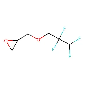 ((2,2,3,3-Tetrafluoropropoxy)methyl)oxirane structure