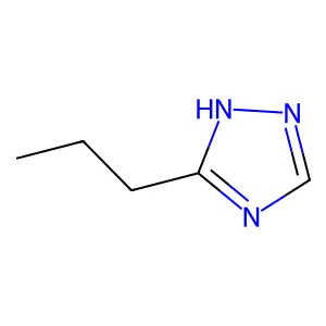 s-Triazole, 3-propyl- structure