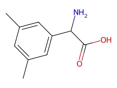 2-Amino-2-(3,5-dimethylphenyl)acetic acid structure