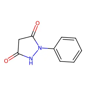 1-Phenylpyrazolidine-3,5-dione structure