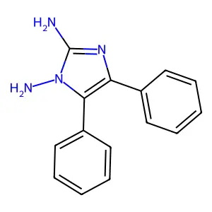 4,5-Diphenylimidazole-1,2-diamine structure