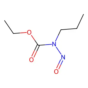 N-propyl-N-nitrosourethane structure
