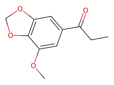 1-Propanone, 1-(7-methoxy-1,3-benzodioxol-5-yl)- structure