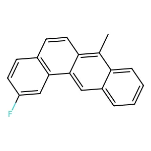 7-Methyl-2-fluorobenz[a]anthracene structure