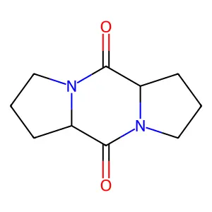 Cyclo(Pro-Pro) structure