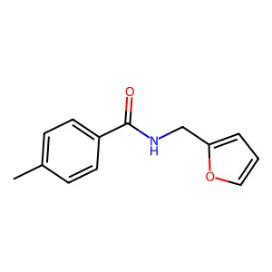 N-(2-Furanylmethyl)-4-methylbenzamide structure