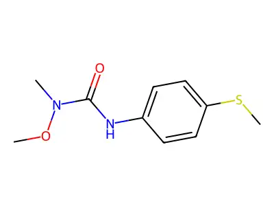 1-Methoxy-1-methyl-3-(4-(methylthio)phenyl)urea structure
