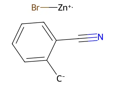 2-Cyanobenzylzinc bromide structure