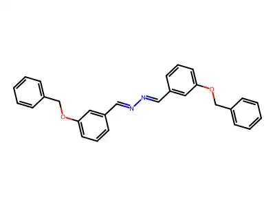 3-(Benzyloxy)benzaldehyde [3-(benzyloxy)benzylidene]hydrazone structure