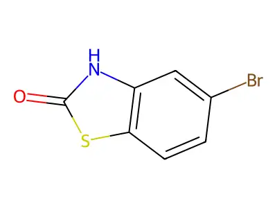 5-Bromo-2,3-dihydro-1,3-benzothiazol-2-one structure