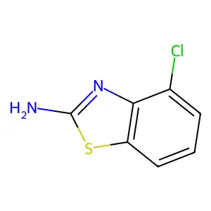 2-Benzothiazolamine, 4-chloro- structure