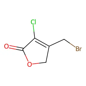 3-Chloro-4-(bromomethyl)-2(5H)-furanone structure
