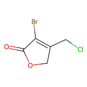 2(5H)-Furanone, 3-bromo-4-(chloromethyl)- structure