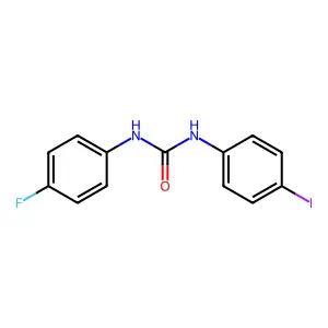1-(4-Fluorophenyl)-3-(4-iodophenyl)urea structure