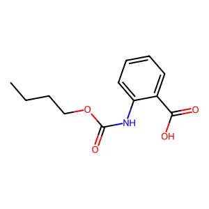 2-(Butoxycarbonylamino)benzoic acid structure