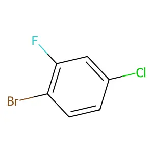 1-Bromo-4-chloro-2-fluorobenzene structure