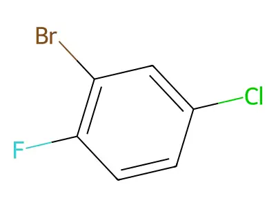 2-Bromo-4-chloro-1-fluorobenzene structure
